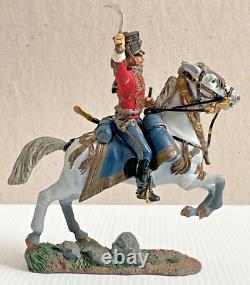 Please Read Britains, French Hussar, 4th Regiment 1807 54mm Napoleonic #39000