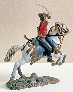 Please Read Britains, French Hussar, 4th Regiment 1807 54mm Napoleonic #39000