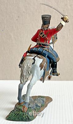 Please Read Britains, French Hussar, 4th Regiment 1807 54mm Napoleonic #39000