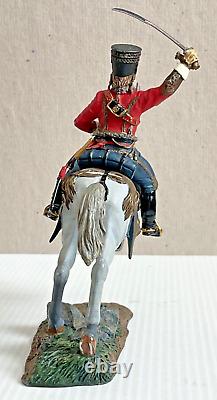 Please Read Britains, French Hussar, 4th Regiment 1807 54mm Napoleonic #39000