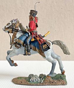 Please Read Britains, French Hussar, 4th Regiment 1807 54mm Napoleonic #39000