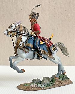 Please Read Britains, French Hussar, 4th Regiment 1807 54mm Napoleonic #39000