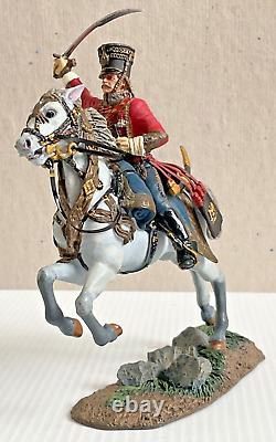 Please Read Britains, French Hussar, 4th Regiment 1807 54mm Napoleonic #39000