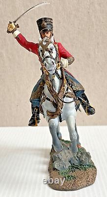 Please Read Britains, French Hussar, 4th Regiment 1807 54mm Napoleonic #39000