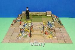 Pre-war Britains Lead Miniature Garden Rockery Large Layout Lot #1