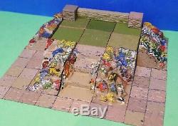 Pre-war Britains Lead Miniature Garden Rockery Large Layout Lot #1