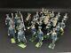 Raf Band And Raf Soldiers Marching At Slope By Britains (n Yel 137)