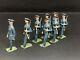 Raf Marching Figures By Britains (yellow 156) Officer Not Raf But Us Marine Corp