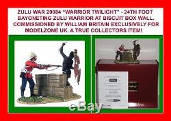 Rare 20084 Warrior Twilight 24th Foot Bayoneting Zulu War 149 Of 300 Modelzone