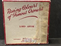 RARE Britains Racing Colors Lord Astor Boxed