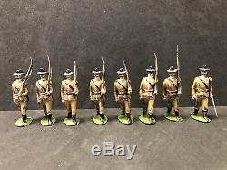 RARE Early Britains Set 26 Boer Infantry. Oval Based Circa 1900