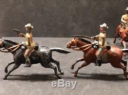 RARE Early Britains Set 38 South African Mounted Infantry. Early Undated Figures