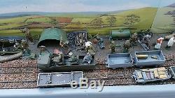 Rare Vintage Ww1 Diarama. Britain's Figures/cannons