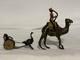Rare Vintage Britains 123 Bikaner Camel, Rider And Ostrich Pulling Cart Full Set