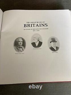 RareBoxed great book of Britain's Book 100yrs of Britain's With toy soldiers