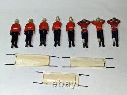 Rare 1905 Britains Set 137 Army Medical Service 24 piece Complete Excellent Lead
