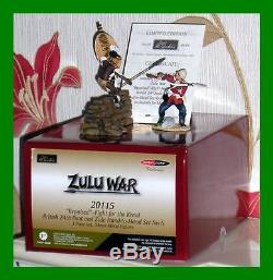 Rare 20115 Zulu War 183 Of 300 Modelzone Excl Repulsed Fight For The Kraal