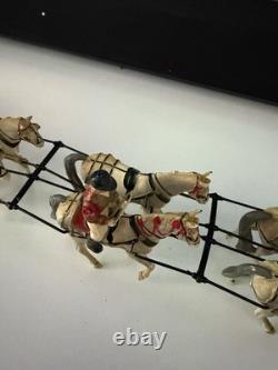 Rare BRITAINS TOY SOLDIERS England Royal Coronation Open Carriage Elizabeth