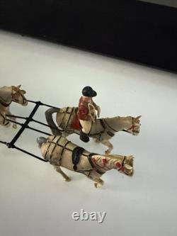Rare BRITAINS TOY SOLDIERS England Royal Coronation Open Carriage Elizabeth