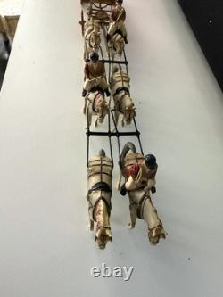 Rare BRITAINS TOY SOLDIERS England Royal Coronation Open Carriage Elizabeth