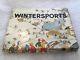 Rare Board Game Containing John Hill Speed Skaters Wintersports