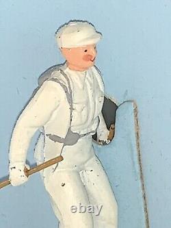 Rare Britain's Set No. 2037 Ski Trooper. 1949-59. Made In England. VNM/Ex Box