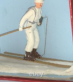 Rare Britain's Set No. 2037 Ski Trooper. 1949-59. Made In England. VNM/Ex Box