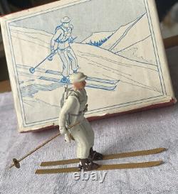 Rare Britain's Set No. 2037 Ski Trooper. 1949-59. Made In England. VNM/Ex Box