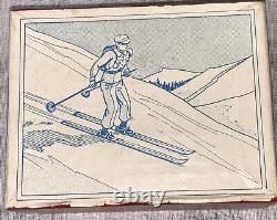 Rare Britain's Set No. 2037 Ski Trooper. 1949-59. Made In England. VNM/Ex Box