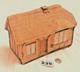 Rare Britains 54mm Paper Mache Farm Building 44f Country Cottage