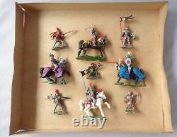 Rare Britains Herald 7480 Swoppets Knights Wars Of The Roses large Boxed Set