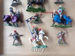 Rare Britains Herald 7480 Swoppets Knights Wars Of The Roses large Boxed Set