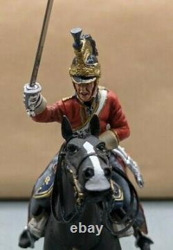 Rare Britains Napoleonic British 1st Royal Dragoons Officer Charging 36056 SU963
