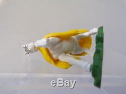 Rare Britains Swoppets Mounted Knight With Yellow Blanket Plastic 1.32 Scale
