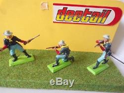 Rare Britains deetail 1970'S Toy Trade Fair 7TH Cavalry Knights Displays Shop