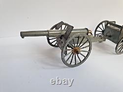 Rare Britains/simon Et Rivollet (depose Sr France) Wwi Gun Team + Cannon 1920