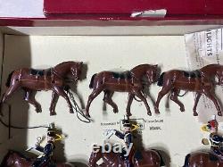 Rare Complete Box Of Britains Soldiers Figures Kings Troop R. H. A No. 2077