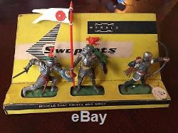 Rare Herald Britains Swoppets Early Knights Set 4470 In Very Good Condition