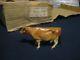 Rare Original Box Of 12 Vintage Britains Ltd No. 599 Jersey Cow Lead Farm Figure