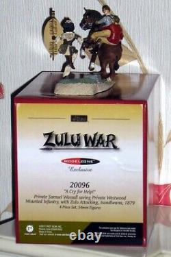 Rare Zulu War Modelzone Excl 20096 A Cry For Help Private Samuel Wassall New