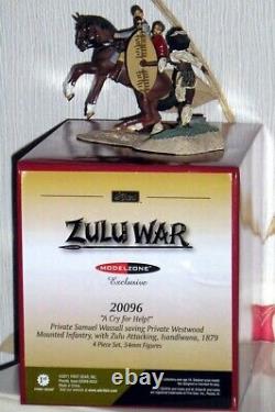 Rare Zulu War Modelzone Excl 20096 A Cry For Help Private Samuel Wassall New