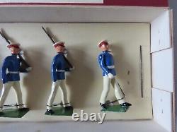 Repainted Britains Argentine Military Cadets Lead Toy Soldier Set, 54mm 132