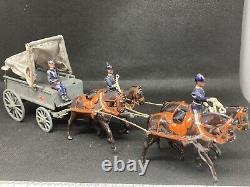 Royal Army Medical Corps Ambulance Wagon By Britains (blue 257) To Restore
