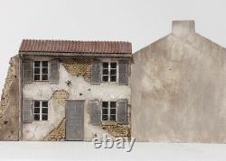 Ruined Building Toy Soldier 1/30 suits King & Country Britains WW2 Napoleonic