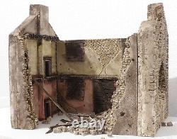 Ruined Building Toy Soldier 1/30 suits King & Country Britains WW2 Napoleonic