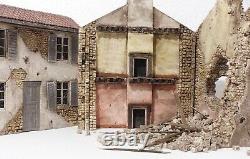 Ruined Building Toy Soldier 1/30 suits King & Country Britains WW2 Napoleonic