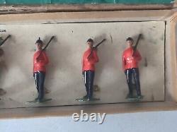 Scarce Early Britains 696a 1st Dragoons & Royal Sussex Regt Toy Soldiers Boxed