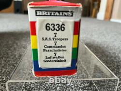 Scarce Vintage Britains 6336 Britains SAS Troopers in Original Box