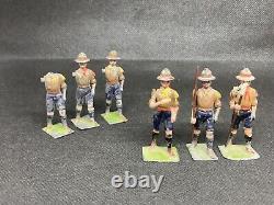 Scouts By Britains (Yellow 824) See Notes, 50mm Size. Some DEPOSE