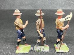 Scouts By Britains (Yellow 824) See Notes, 50mm Size. Some DEPOSE